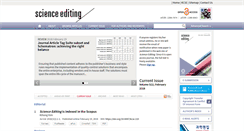 Desktop Screenshot of escienceediting.org